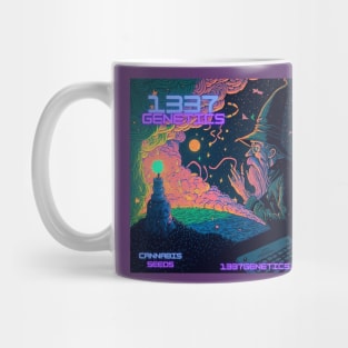 1337 Wizard Blue/Purple Mug